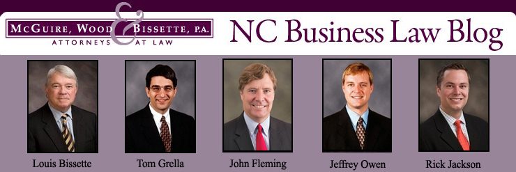 North Carolina Business Law Blog